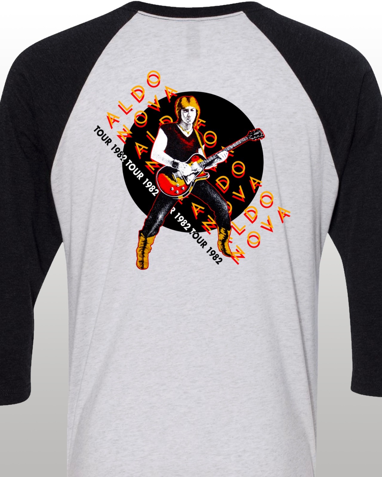 Aldo Nova 1982 Tour JERSEY T-SHIRT FREE SHIP USA