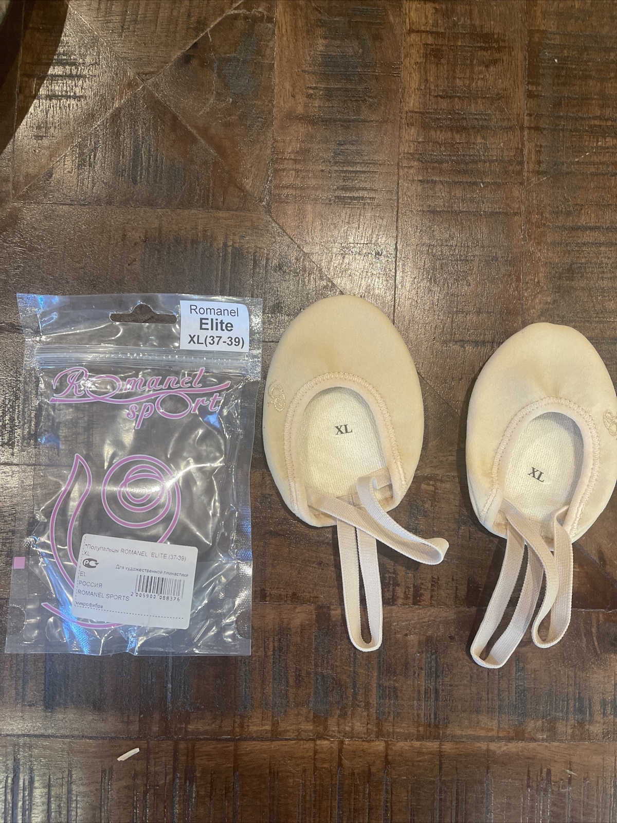 Rhythmic Gymnastic Dance Toe Shoe Romanel Elite Sport Microfiber SZ XL 37/39 New