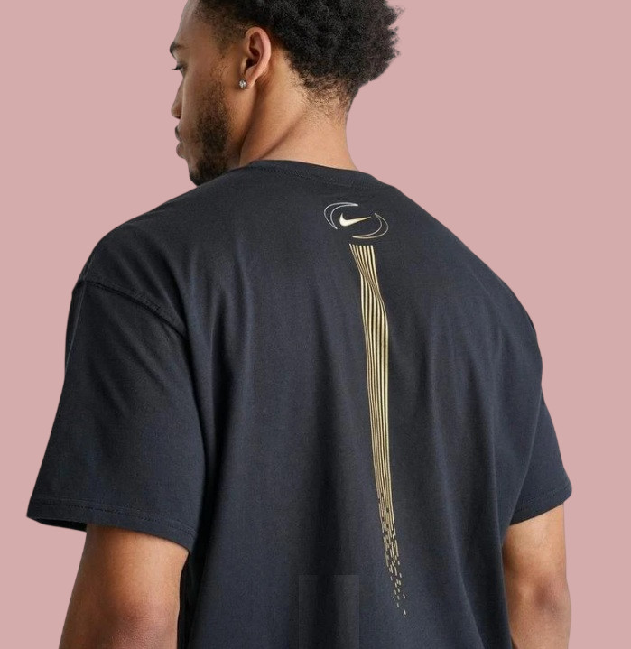 Nike Sportswear T-Shirt Department of Motion Men’s Sz M Black New