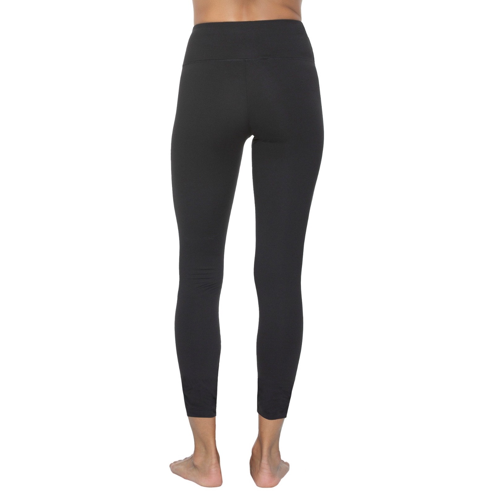 4 PK. FELINA WOMEN’S VELVETY SOFT 7/8 LEGGING, SMALL BLACK -CASUAL, YOGA, TRAVEL