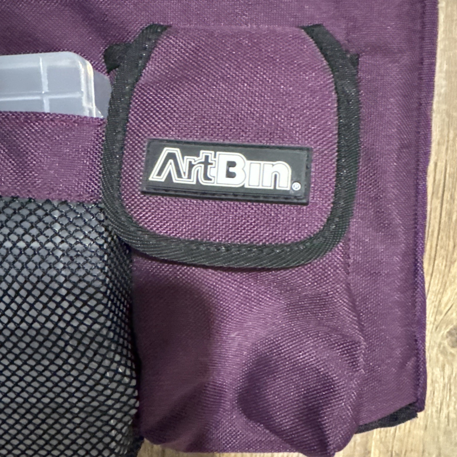 New ArtBin Shoulder Strap Totes-multi Functional Tote Art Bag Purple Craft Tote