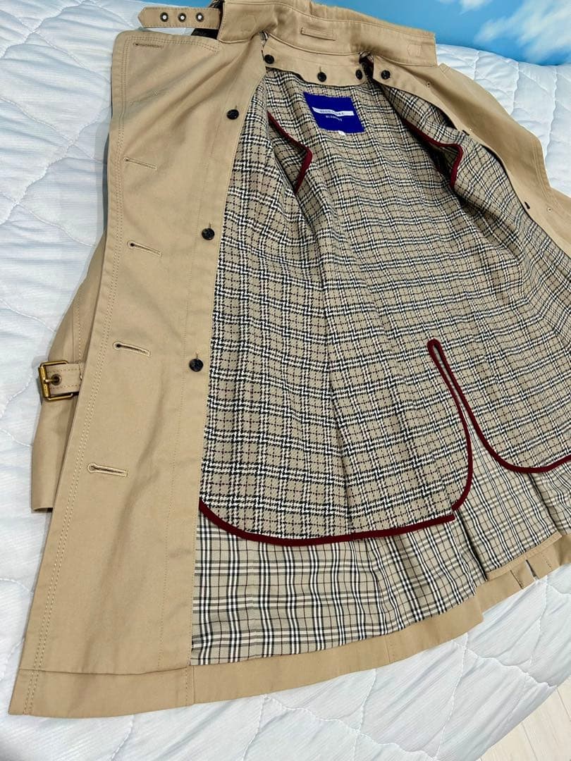 BURBERRY BLUE LABEL Trench Coat Beige Size 36