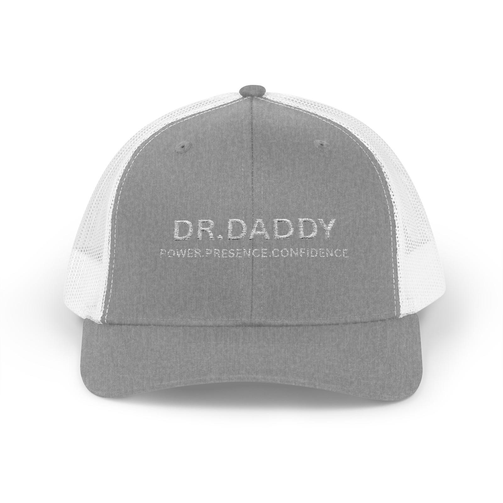 Dr. Daddy embroidered snapback trucker cap | mesh hat
