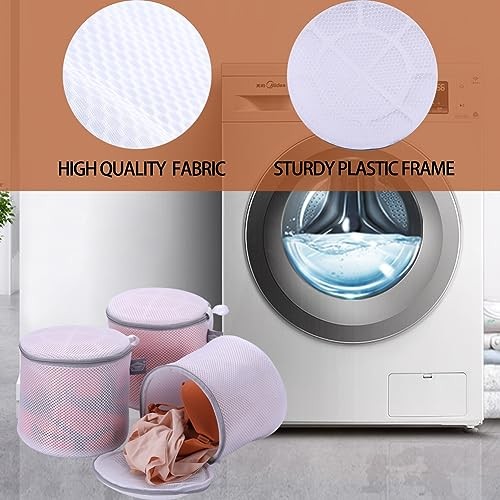 Lingerie Bags for Washing Delicates, Garment Bag for Washing 2L(8x8x8″)