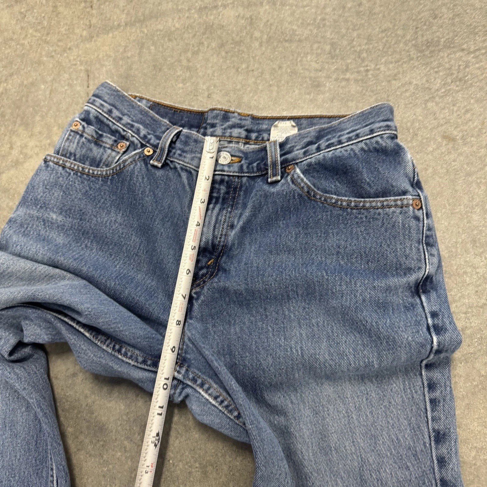 VTG Woman’s Levi’s 517 Bootcut Low Rise Blue Jeans Cotton Medium Wash 28 x 28