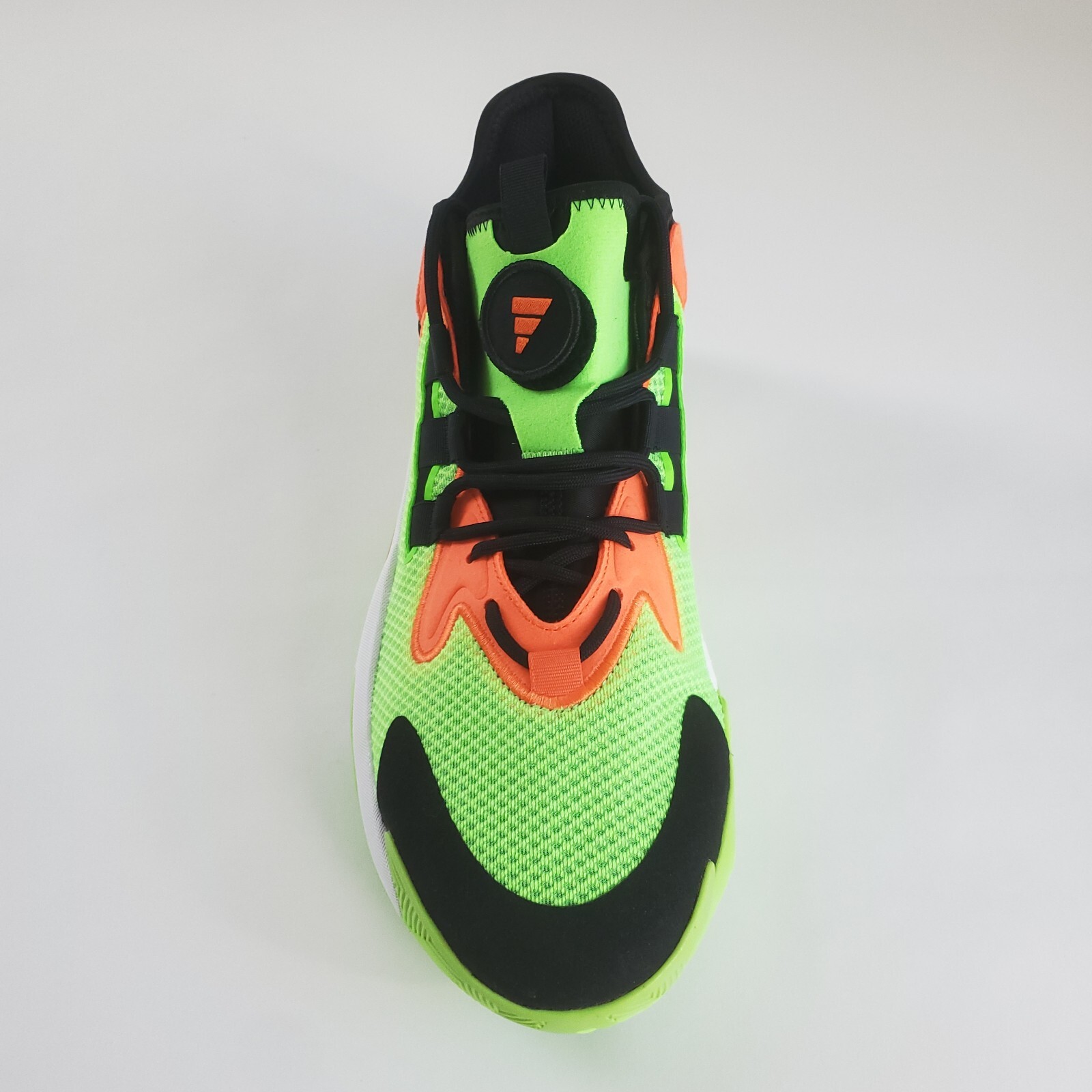 Adidas BYW Select Solar Green Orange Basketball Shoe IG4948 US Mens Size 12.5
