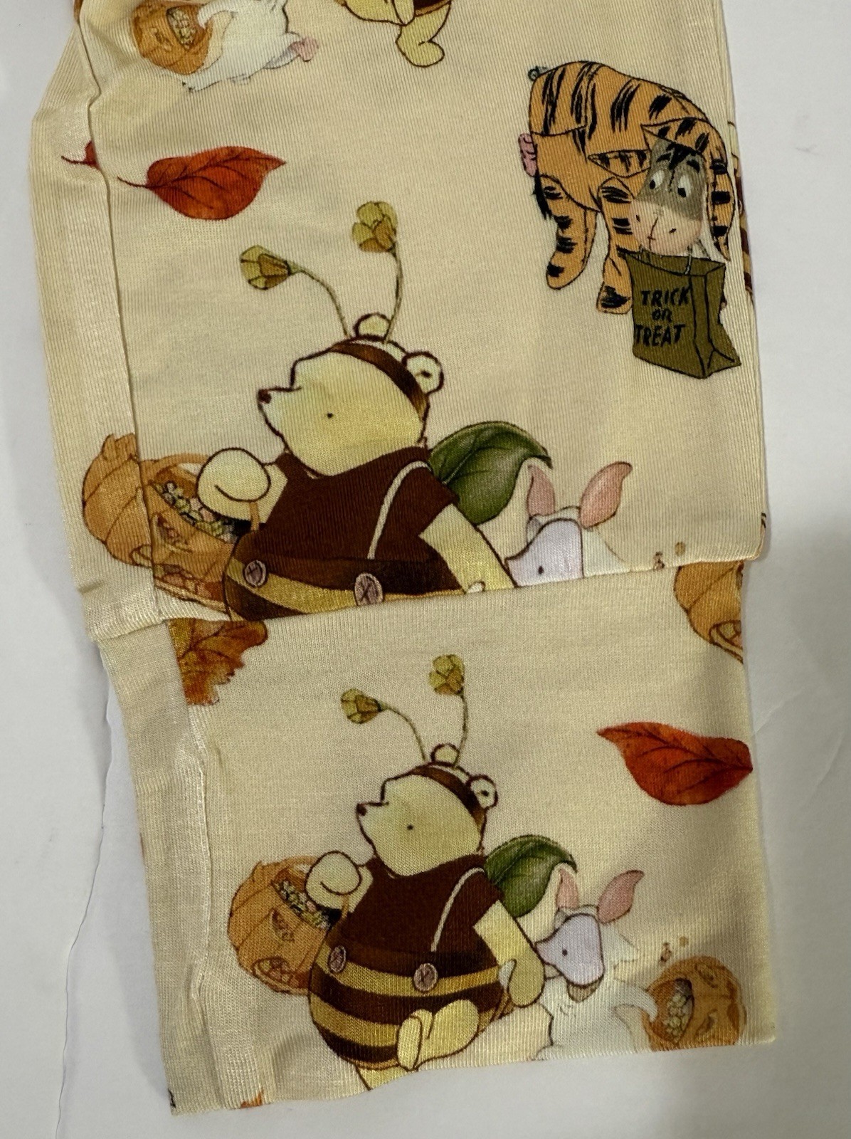 LITTLE SNUGGLES X CHARLIE’S PROJECT BAMBOO FABRIC POOH PAJAMA PANTS: SMALL