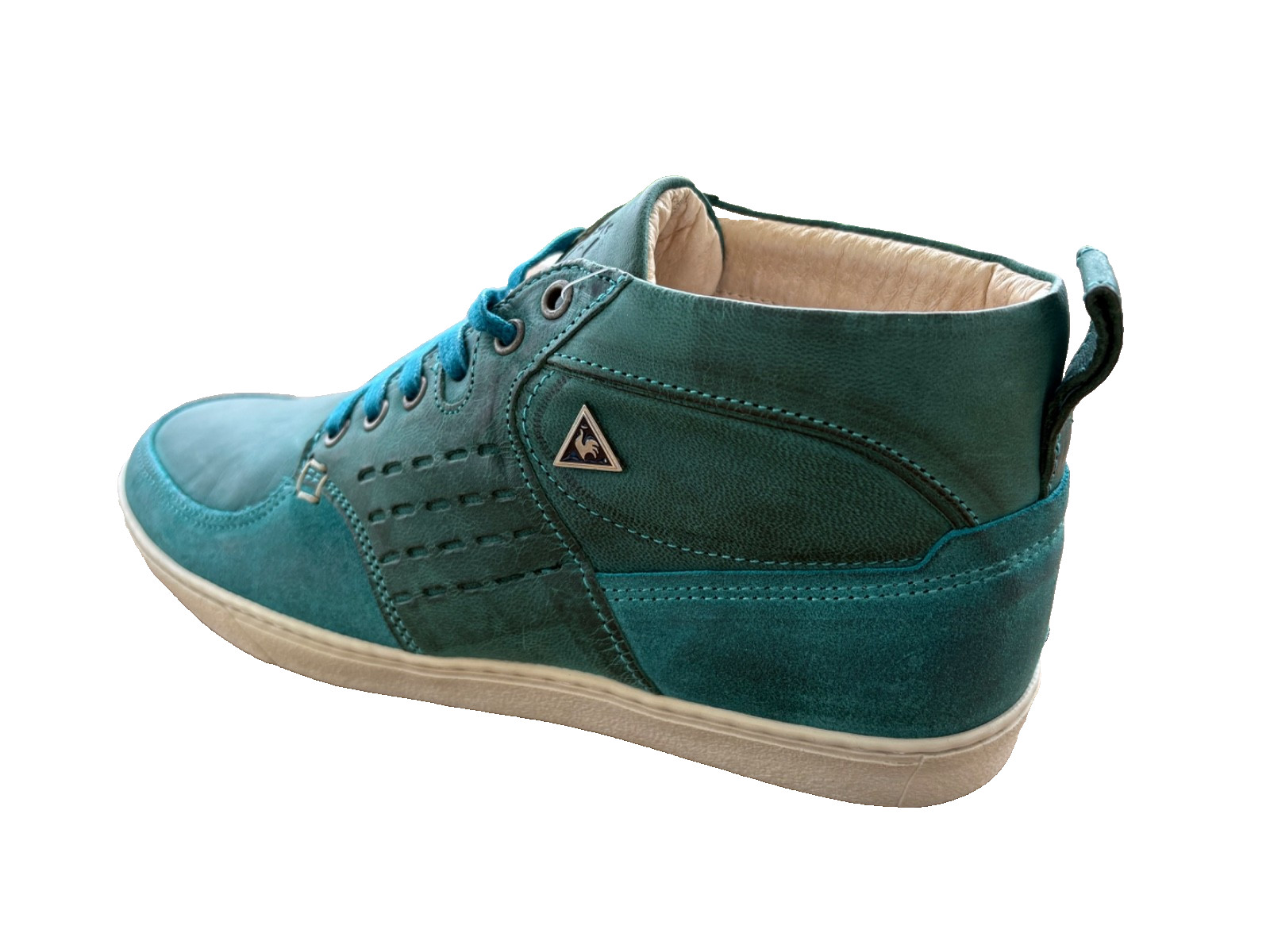 Le Coq Sportif Men Chatillon Leather Green Sneakers Athletic Shoes 9 Trainers 42