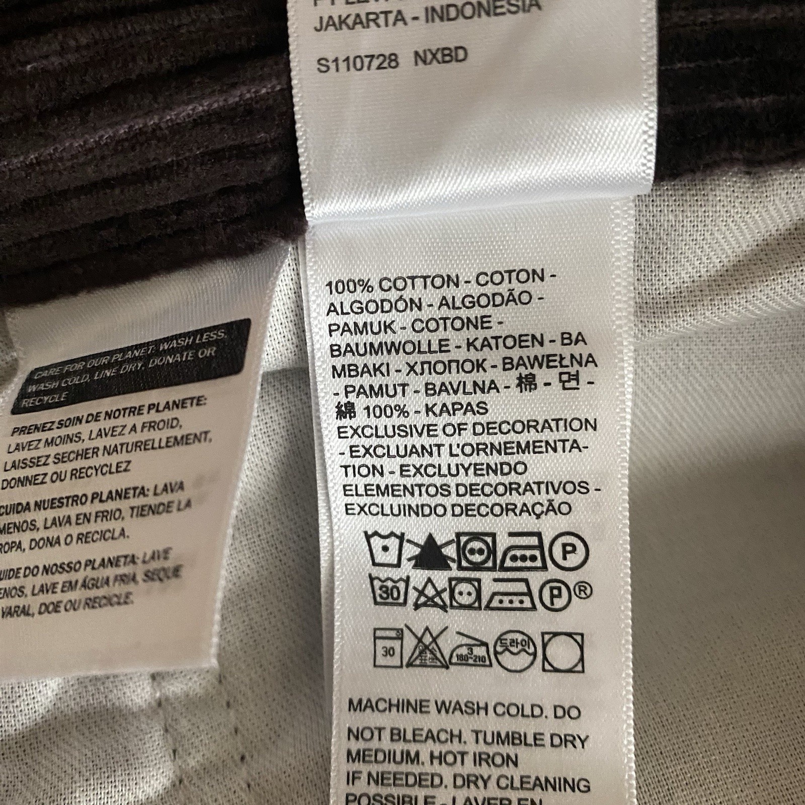 Levis 568 Loose Fit Corduroy Carpenter Pants Mens 31×32 Utility Work Skater Y2K