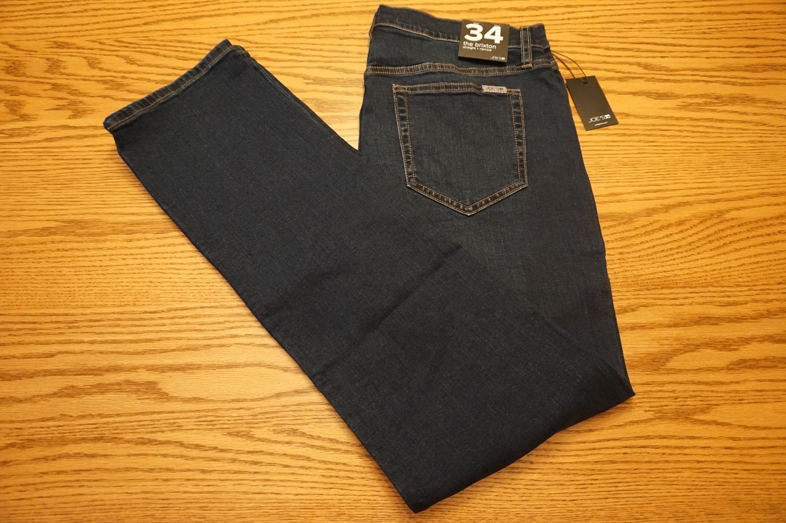 NWT MEN’S JOE’S JEANS Multiple Sizes The Brixton Straight Narrow Knox Dark Blue