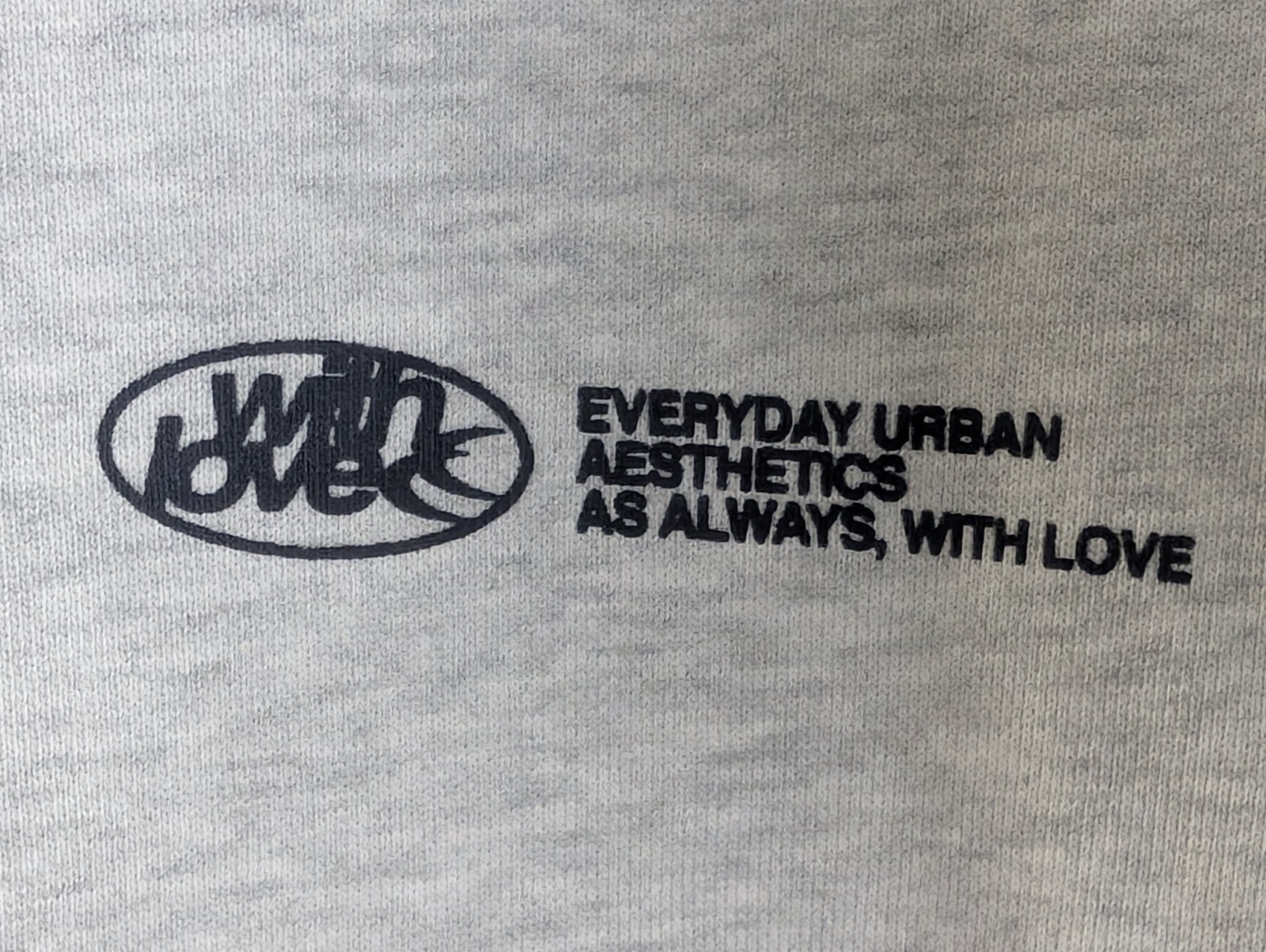 Scuffers Hoodie Size XS Oversized Sign With Love Sweater Streetwear Grey BNWT