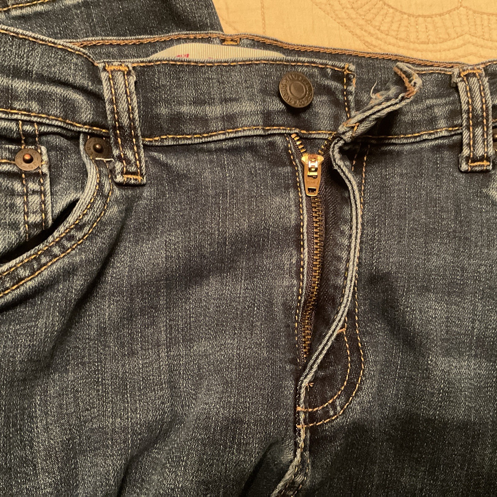 Levi’s Men’s Flex 511 Modern Slim Fit Pants Denim Jeans 18 Reg 29×31- Dark Blue