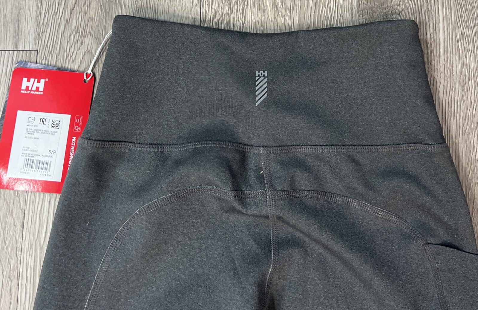 Helly Hansen Women’s 7/8 Constructed Leggings Fitted Size S/P Black New