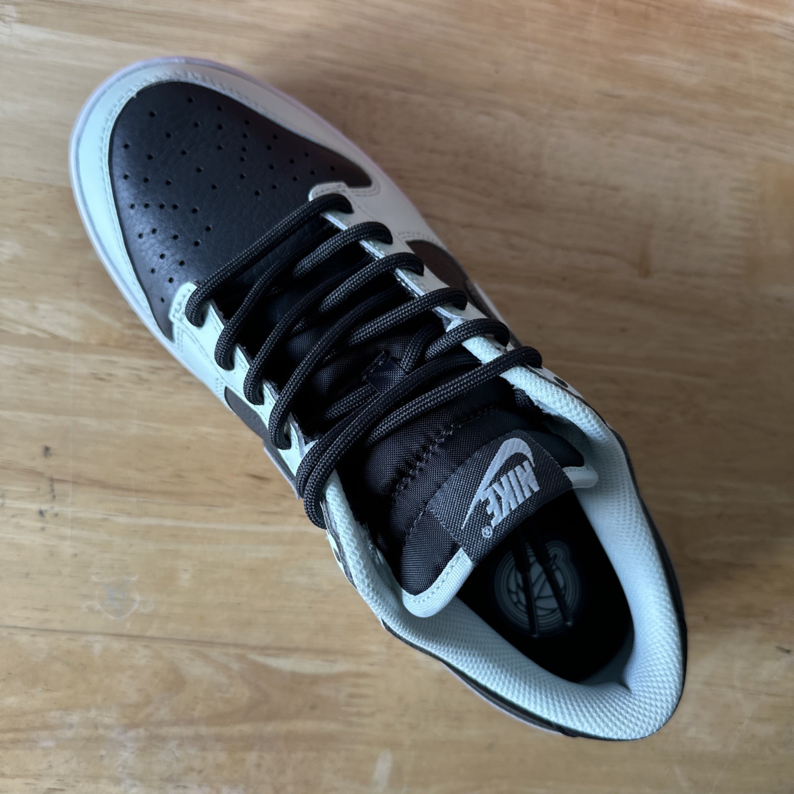 Size 8M/9.5W – Nike Dunk Low Dark Smoke Grey Barely Green FZ1670-001 Pre-Owned