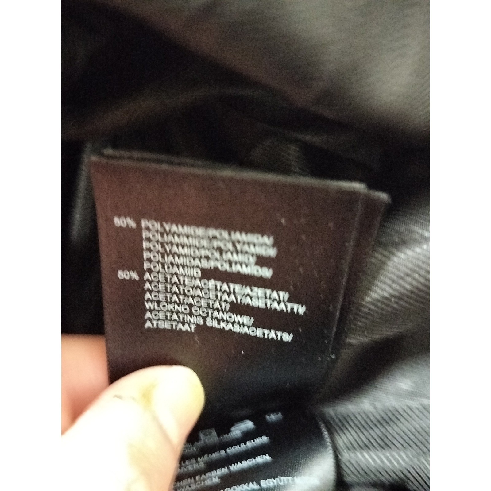 Mexx Double Breasted Cotton Trench Coat Womens 36 Black Belted Convertible