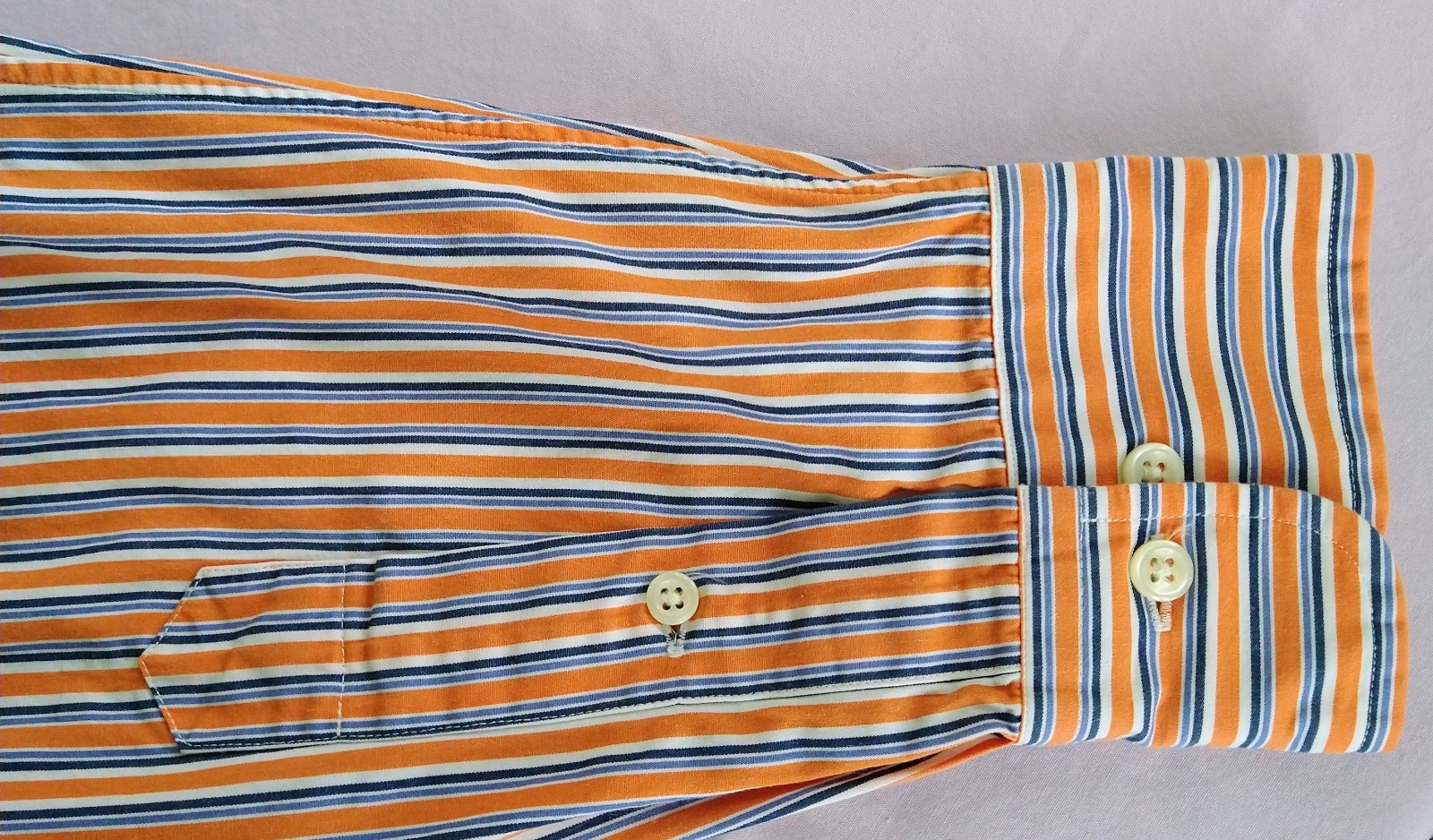 POLO by RALPH LAUREN Stripe Classic Fit LS Button-up 15 1/2 32/33
