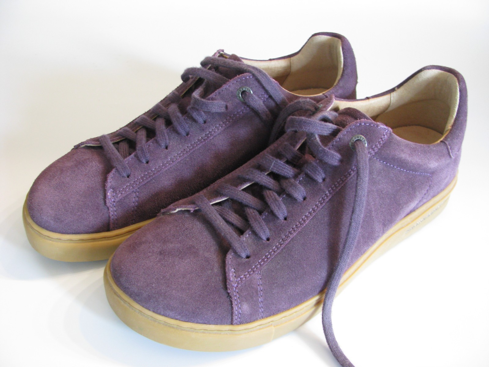 Birkenstock Bend Low Suede Sneakers Purple EU 40 US 9-9.5 Womens EUC