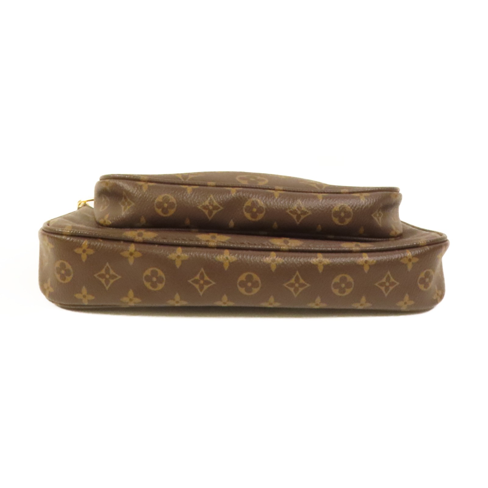 LOUIS VUITTON LV GHW Multi Pochette Accessoires 2 Way Bag M44840 Monogram Brown