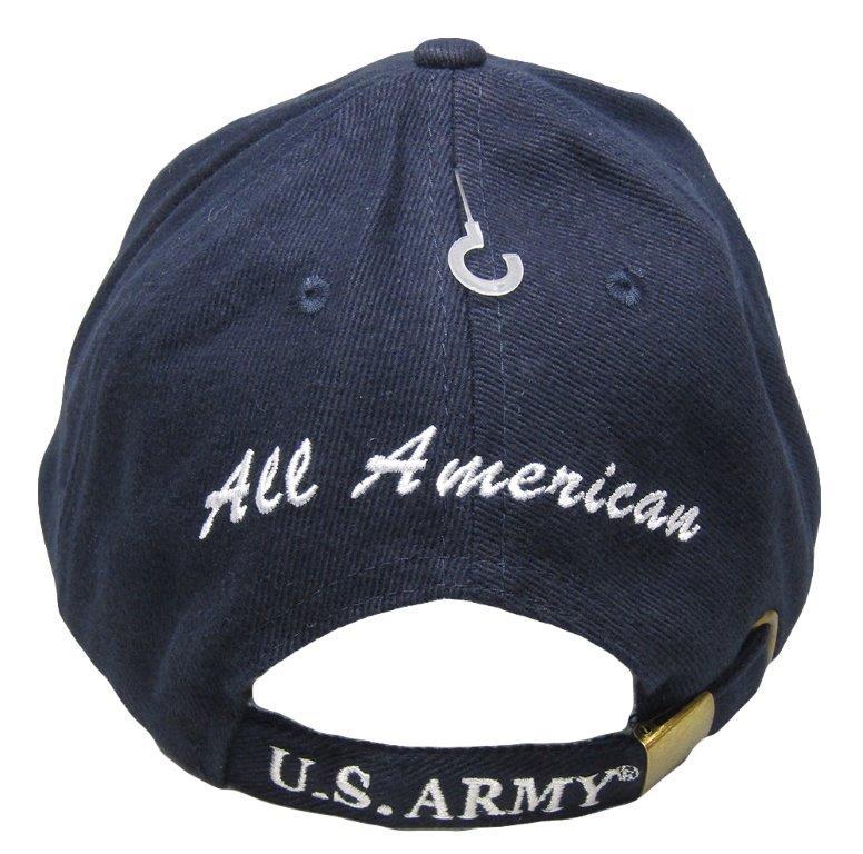 Army Airborne All American 82nd Division Navy Blue Embroidered Cap Hat