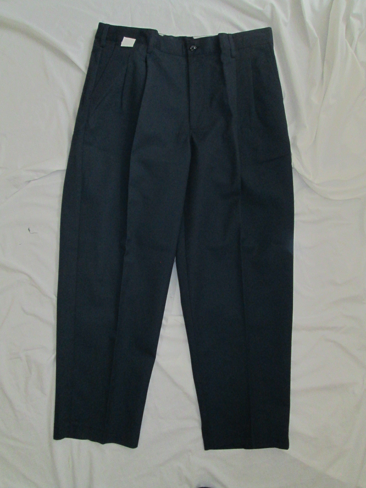 Mens Pants work Blue Gray Black Khaki Green 28 29 30 31 32 33 34 36 38 unhem Ne