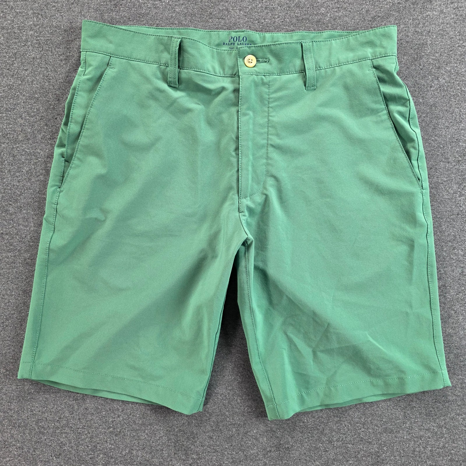 Polo Ralph Lauren Beach Stretch Hybrid Shorts w/ Pony Logo Quick Dry 33″