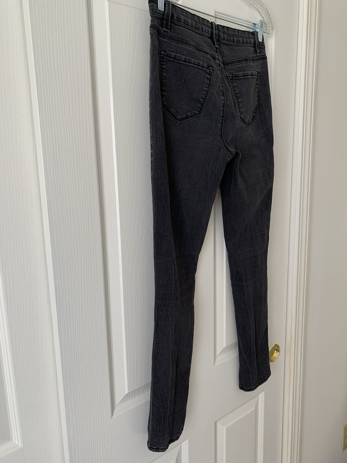 REFUGE CUTE BLACK COTTON POLY SPANDEX BLEND JEANS – SZ 8