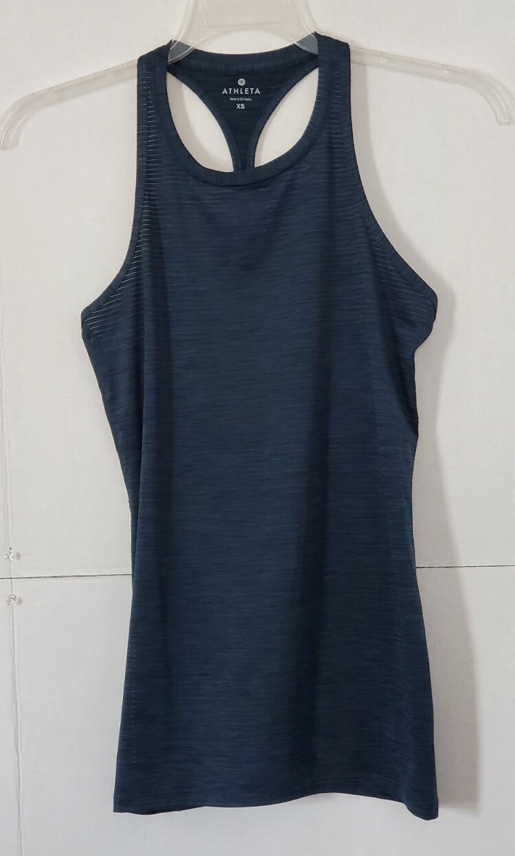 ATHLETA ~ Women’s XS Dark Green Racerback Yoga Running Tank Top