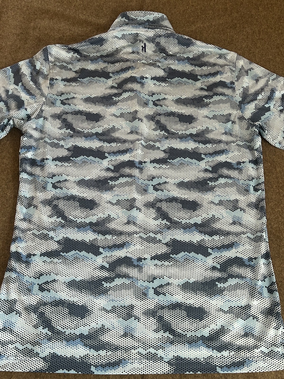Jonnie-O Mens Polo Blue – Medium