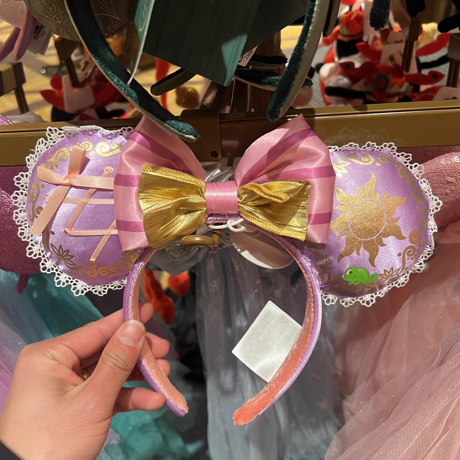 2024 Disney Parks Loungefly Mickey Ears Rapunzel Cinderella Belle Anna Headband