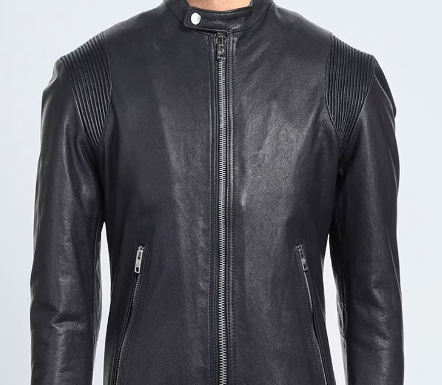 Masterpelle Italian luxury leather bike jacket L( Slim 42/41~Full40 US) NWT$1950