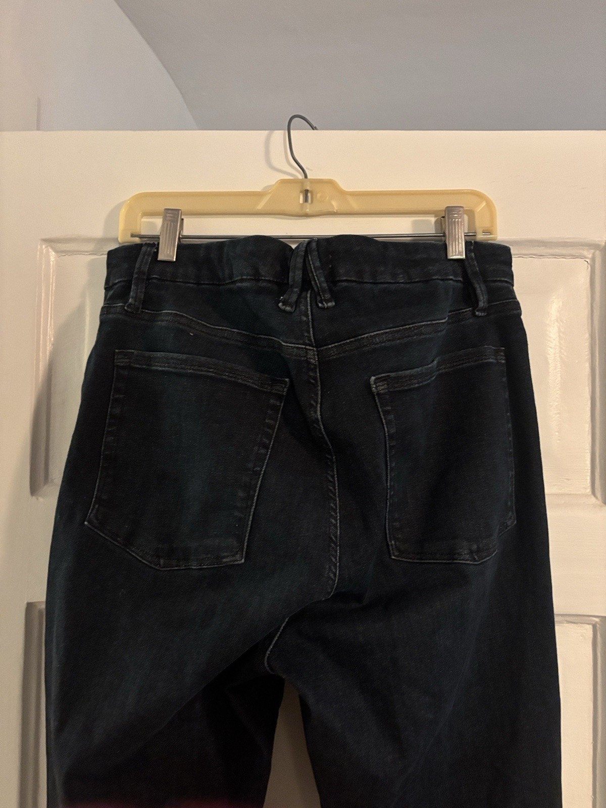 Good American Jeans Always Fits Good Legs Skinny Sculpting Size 14-18 Deep Blue