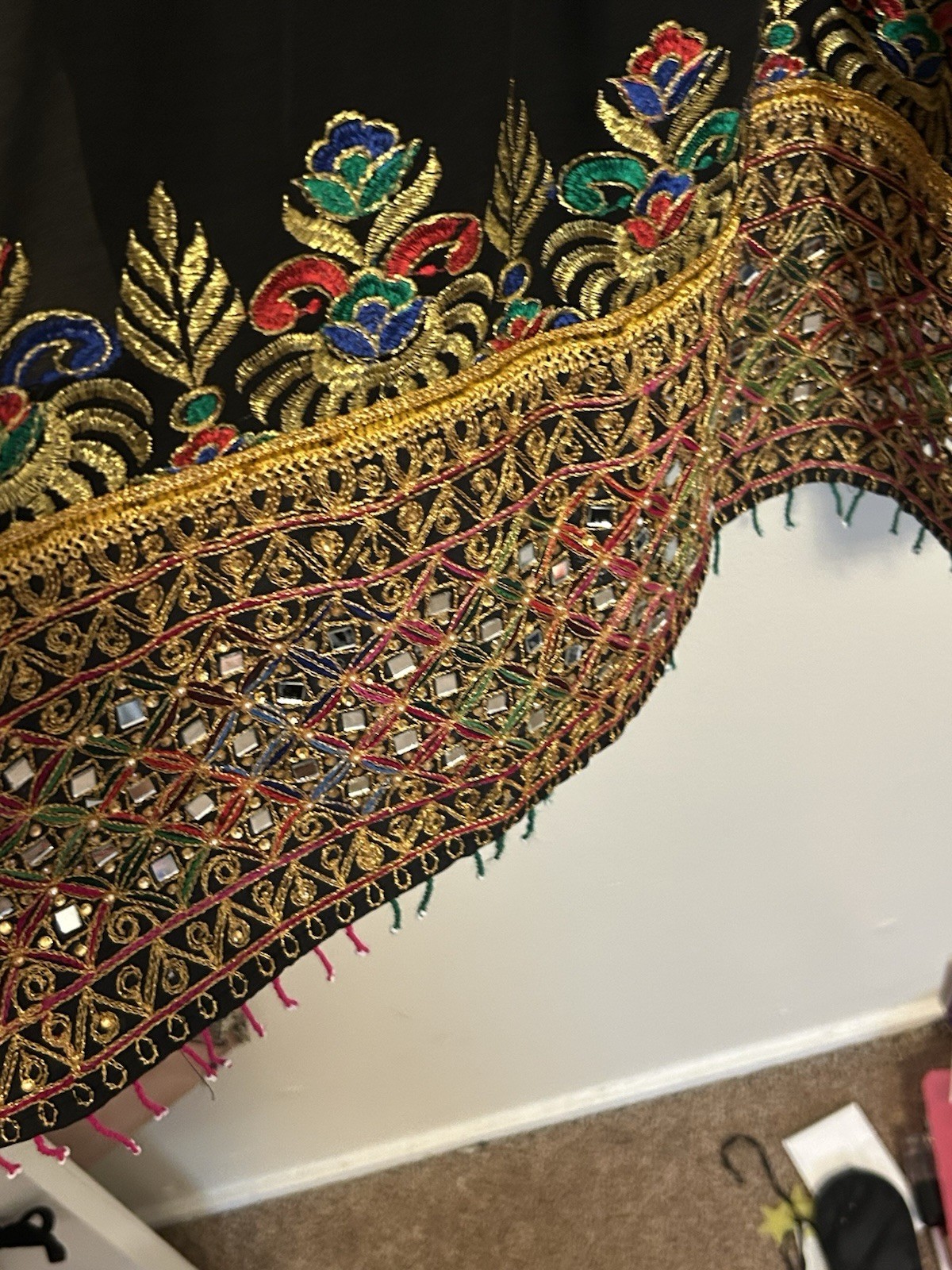 Cultural Embroidered Dress | Afghan Traditional Dress | Party Wear Kuchi Dress