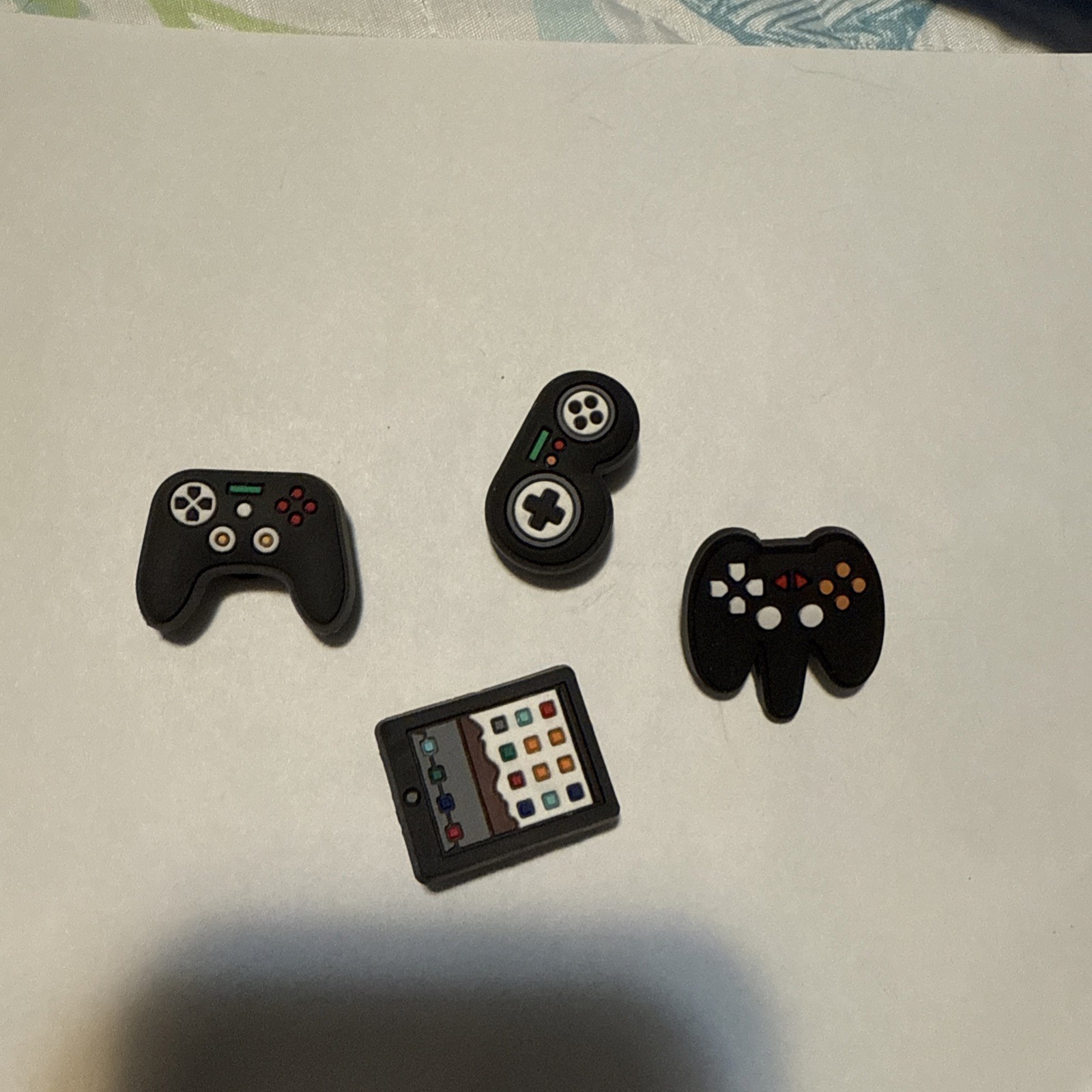 Croc Jibbitz Silicon/rubber ~ lot of 4 Video Games