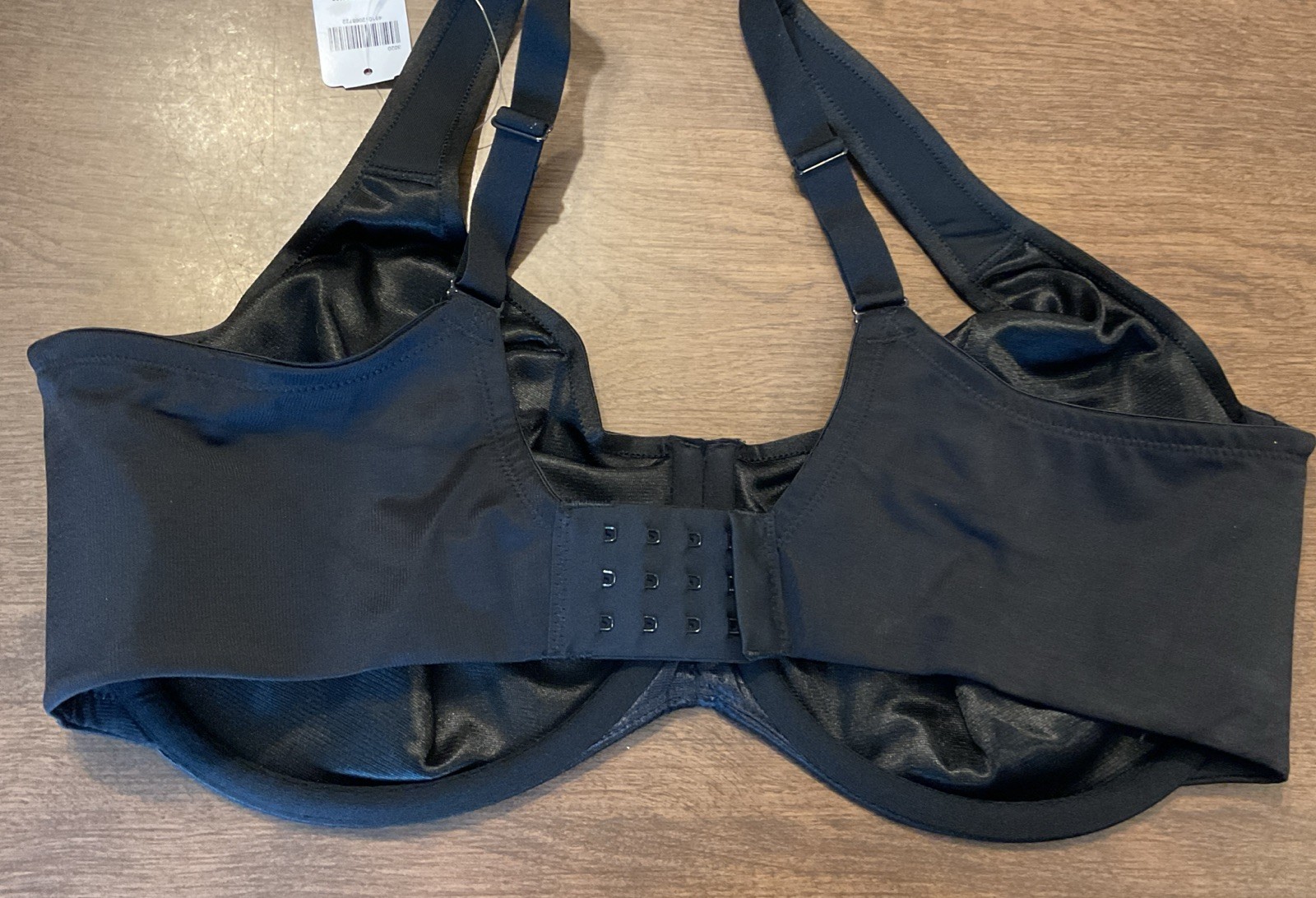 Soma Stunning Support Unlined Underwire Minimizer Bra Black Size 38DD NWT