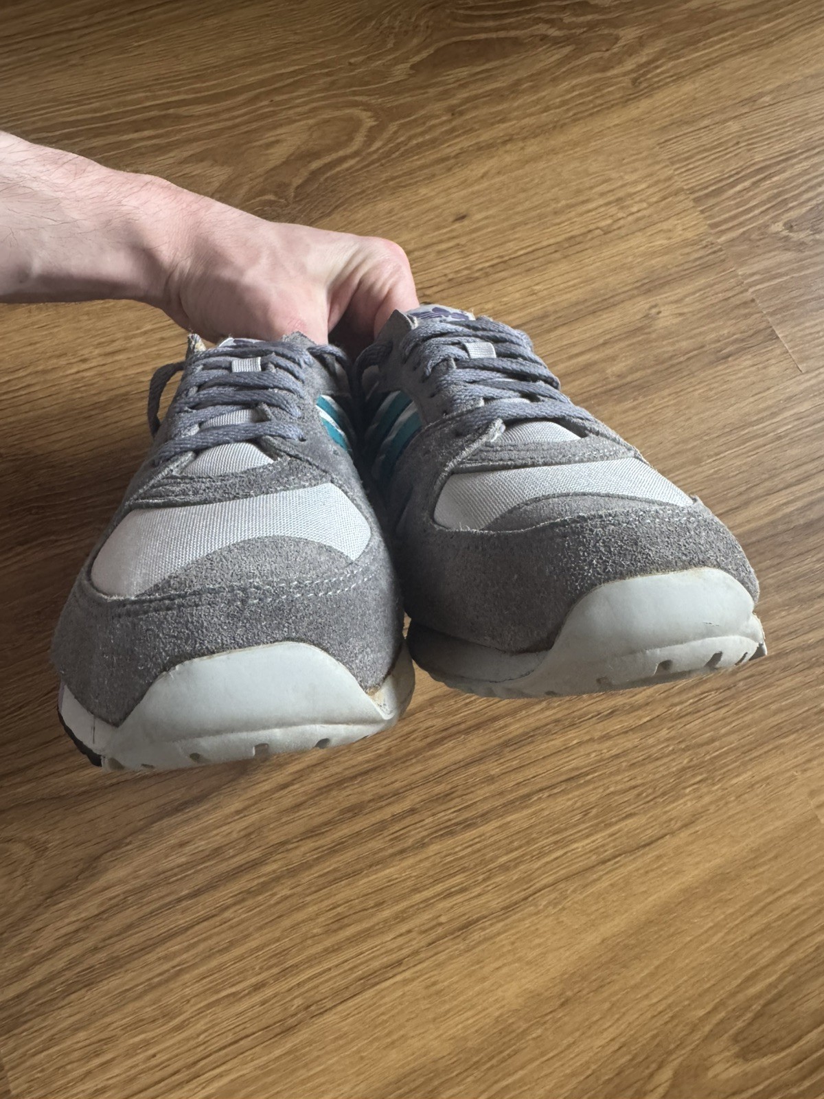 Adidas Rochester vintage 88s 80s made in Rep of Korea uk7.5/us8/26cm