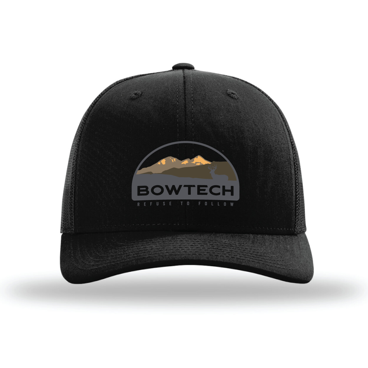 Bowtech Archery Outdoor Half Circle Stretch Fit Trucker Hat – TOHC