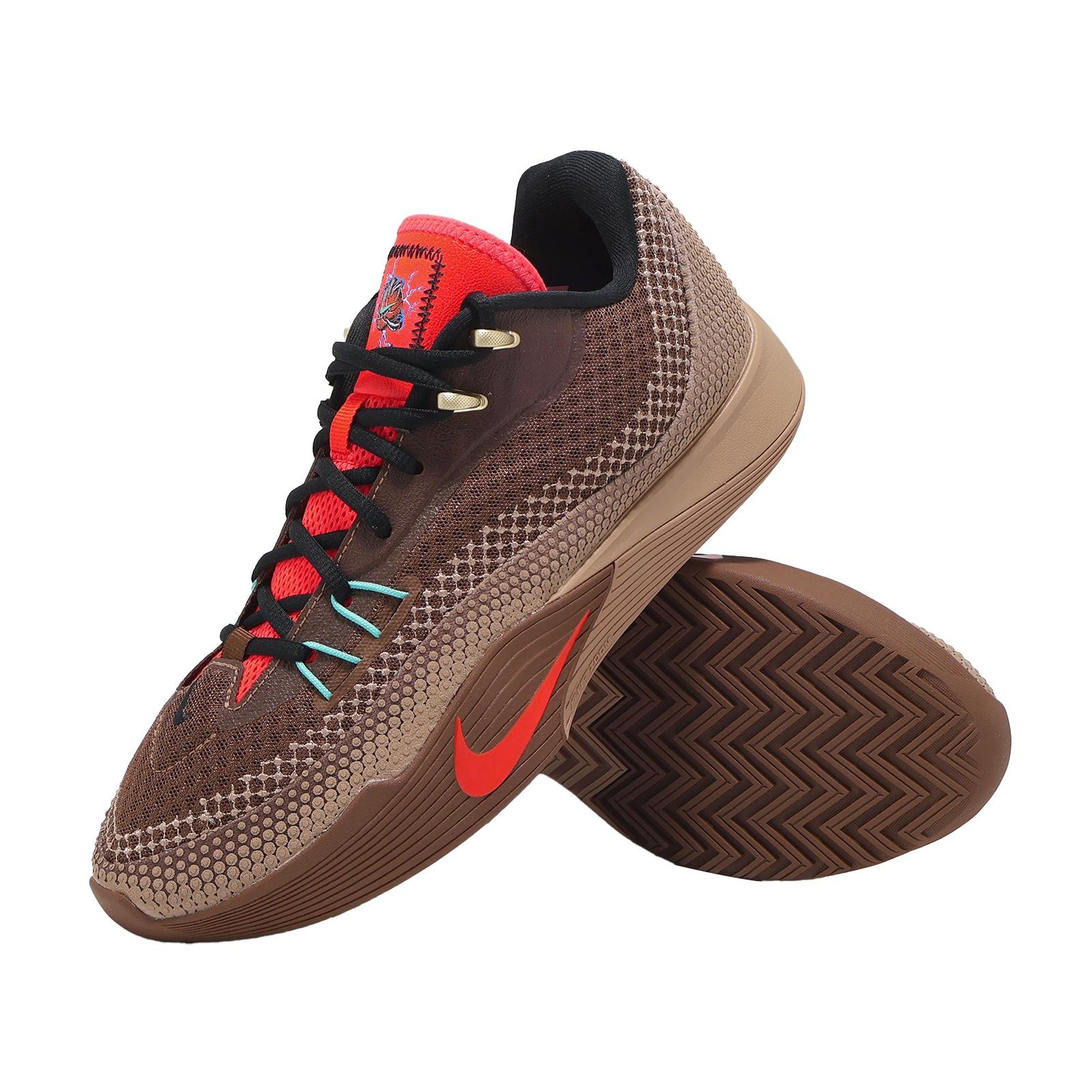 Nike S.T. Flare EP Fauna Brown Bright Crimson Men Basketball Shoes IM6680-262