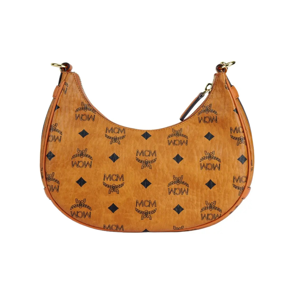 MCM Aren Visetos Handheld Shoulder Bag Small Women’s 9.4×2.5×7.4 in