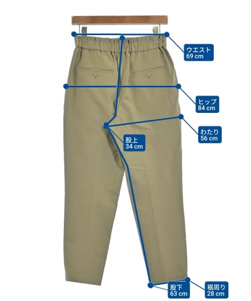 BEARDSLEY GALLARDAGALANTE Slacks Khaki 1(Approx. S) 2200687328048