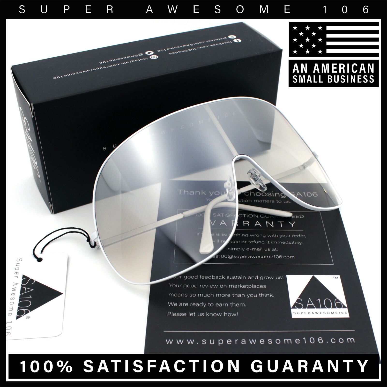 XXL Oversized Metal Rim Curved Monolens Shield Racer Sunglasses