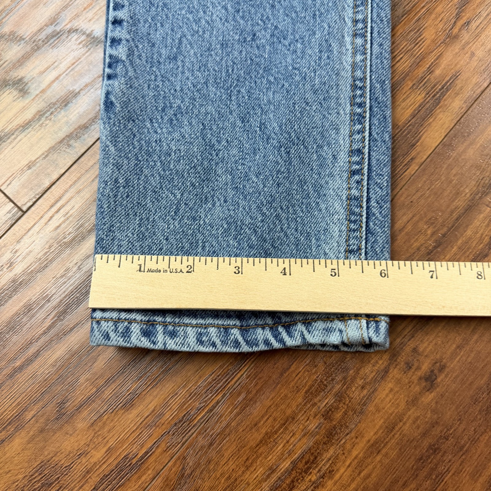 VINTAGE Calvin Klein Jeans Womens 8 Tapered High Rise Stonewash Denim USA 24×32
