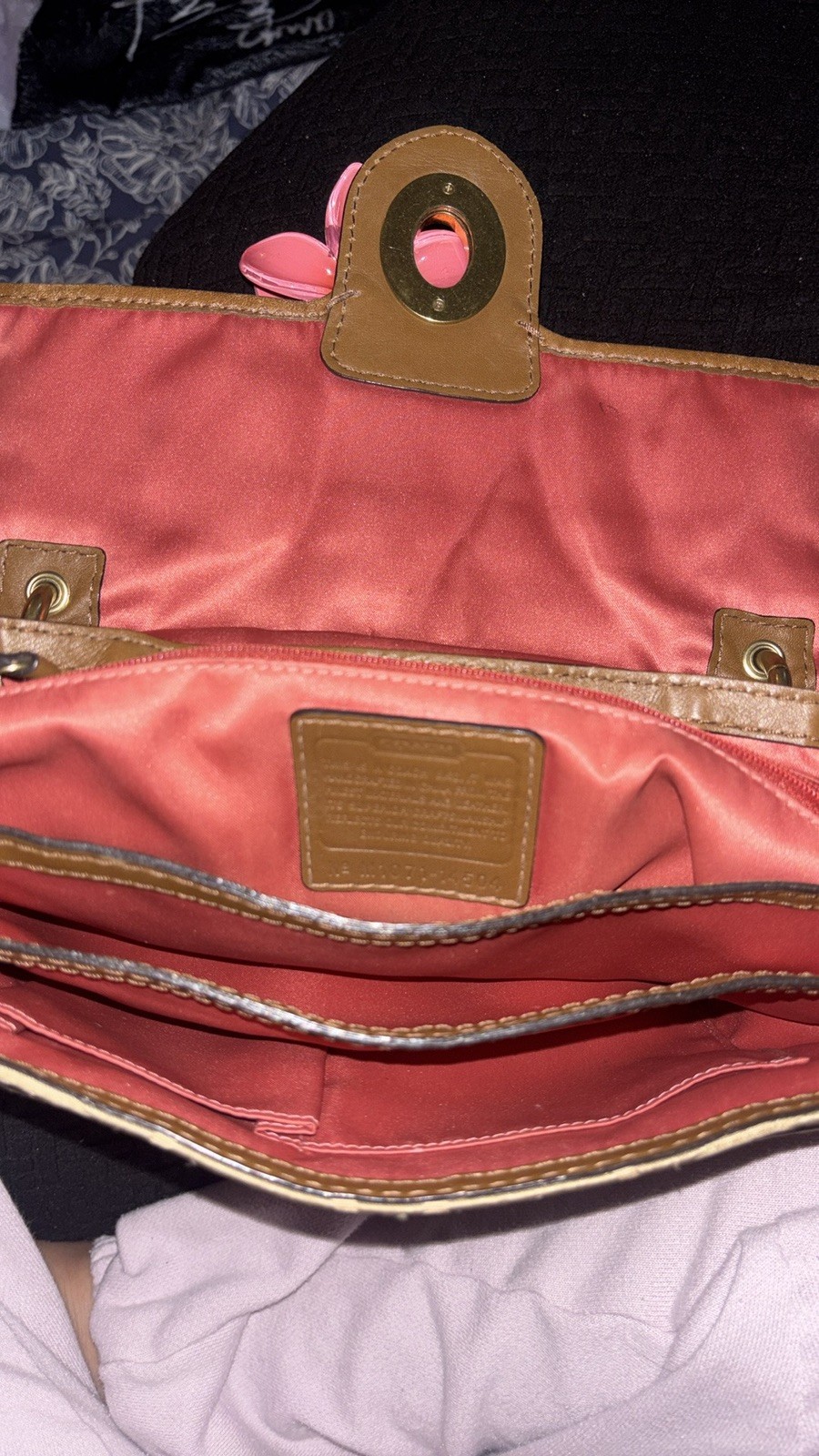 2010 Vintage Coach Peyton Shoulder Bag w/ original dust bag