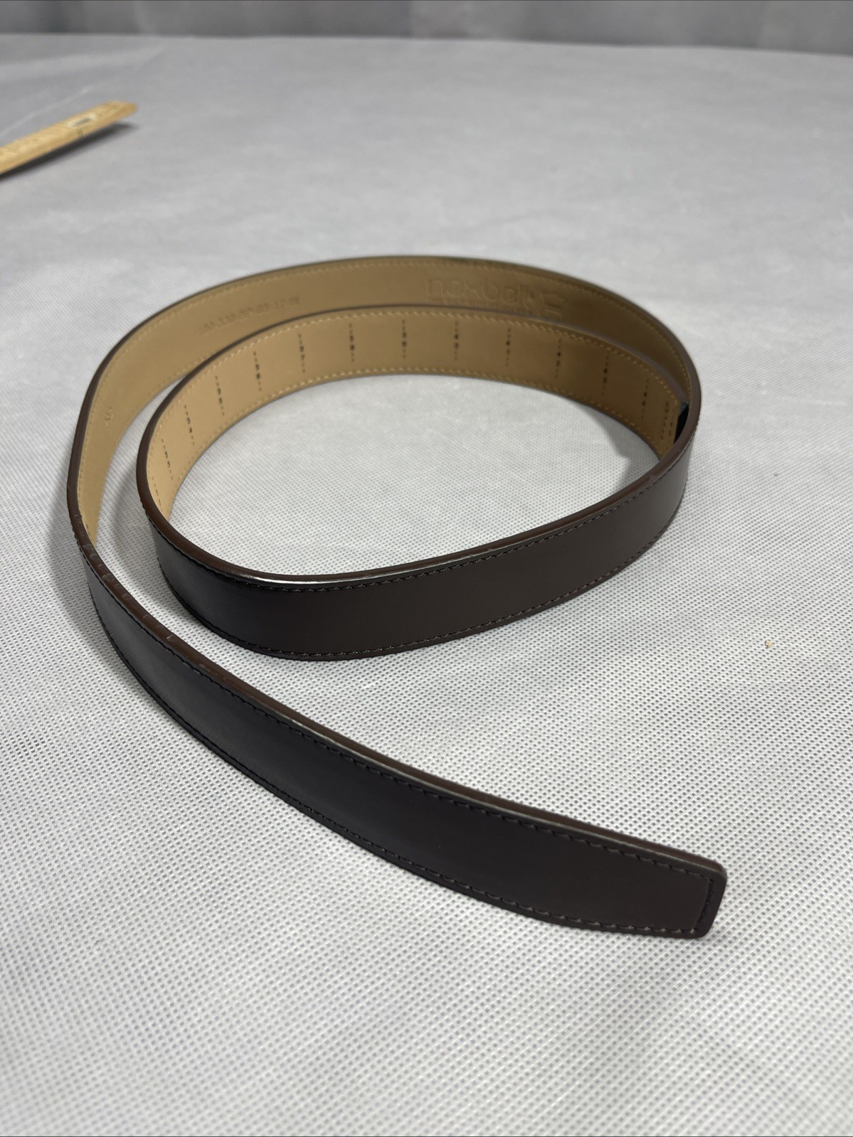 mens nexbelt 25″-44” x 1.25”wide espresso 100-330-BP-08-17-W Belt Only