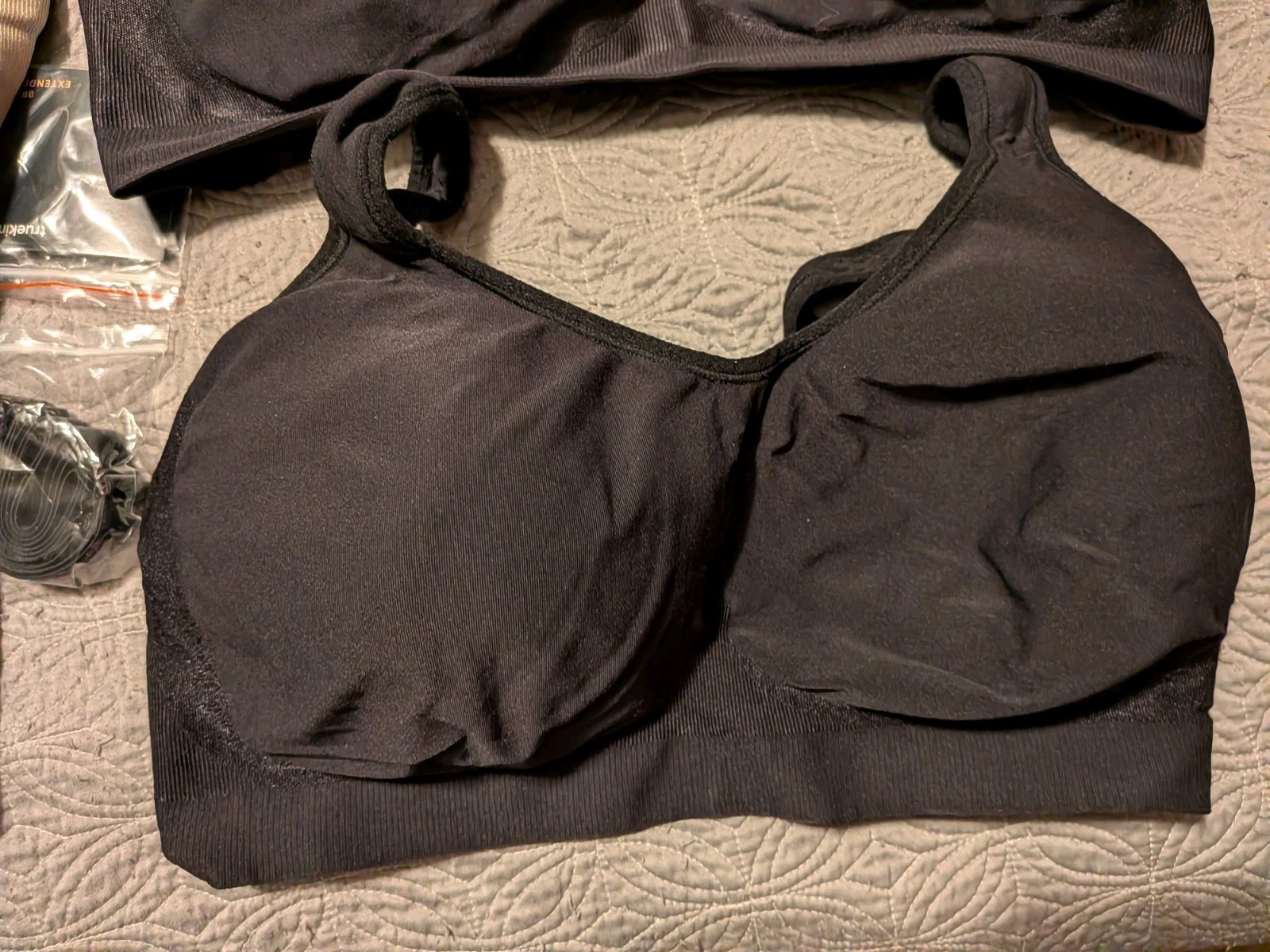 Truekind Bras, Size 2XL, Nude And Black Lot Of 6