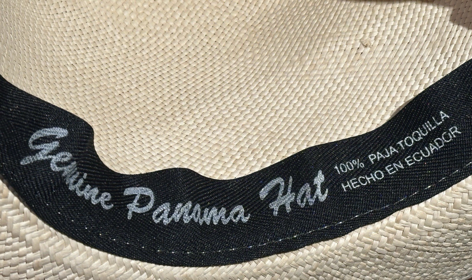 NEW PANAMA HAT 100% HANDMADE GENUINE PAJA TOQUILLA STRAW MADE IN ECUADOR