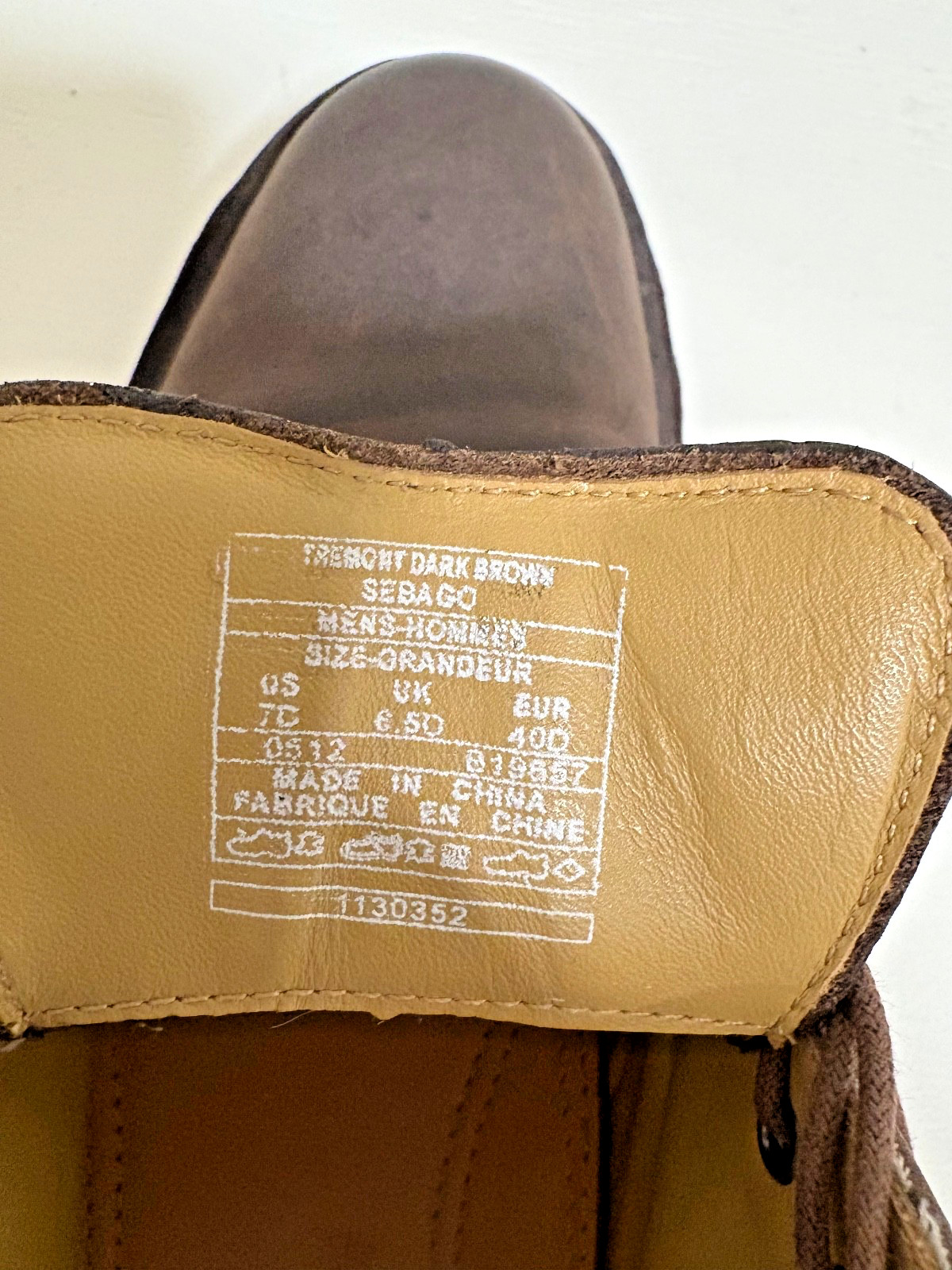 Sebago Tremont Leather Chukka Boots – Dark Brown – Men’s 7