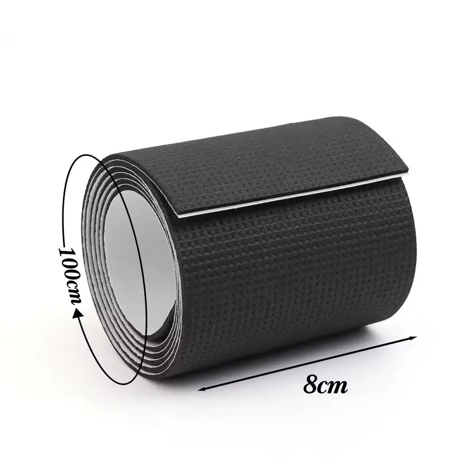 Self-Adhesive EVA Shoe Sole Repair Patch Black Rubber Anti-Slip Protector Pads