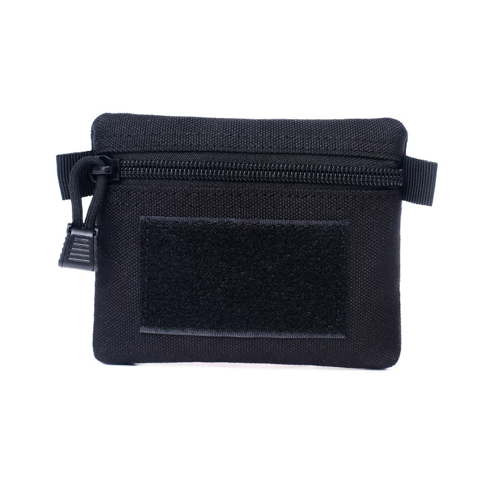 Tactical Wallet Trifold ID Card Holder Pouch Money Storage Bag Portable Security