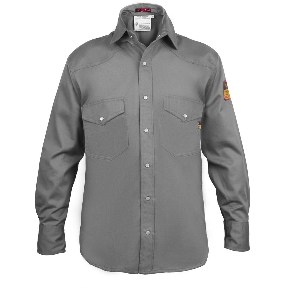 Flame Resistant Shirt FRC – 100% Cotton blend, 7 oz., Light Weight