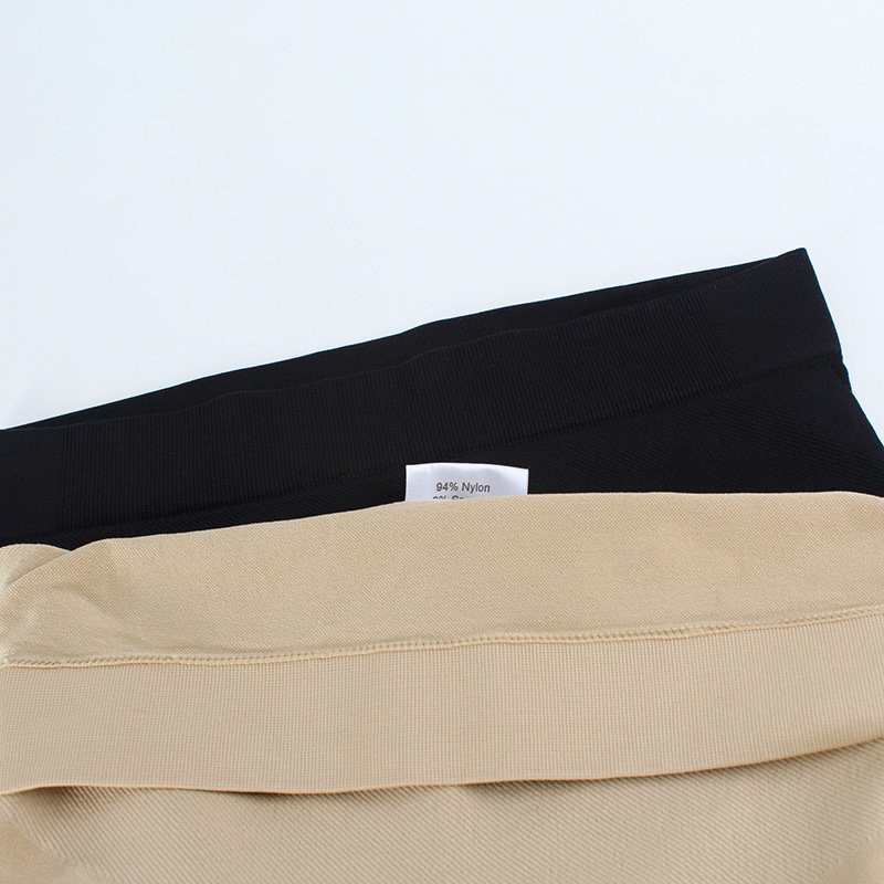 Seamless Maternity Belly Support Shorts Mid-Thigh Anti Chafe Pregnancy Under Dre